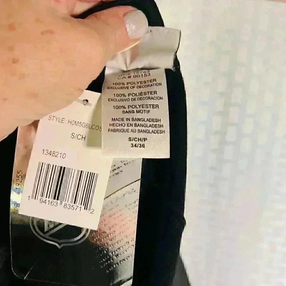 NWT NHL Hockey Boston Bruins 1/4 zip jacket size S - 34/36 - Picture 8 of 9